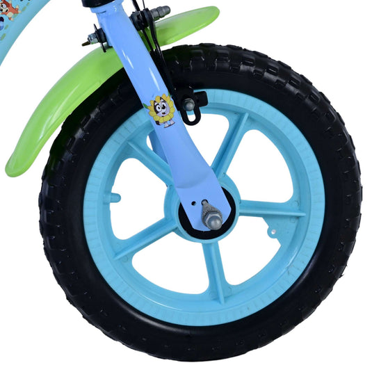 Volare bluey kinderfiets - jongens - mag wheels - 12 inch - lichtblauw