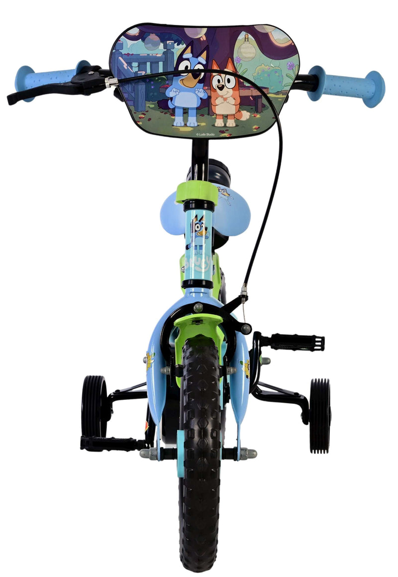 Afbeelding laden in galerijviewer, Volare bluey kinderfiets - jongens - mag wheels - 12 inch - lichtblauw

