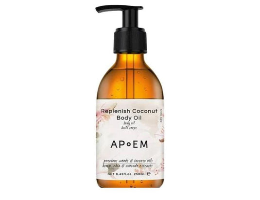 Apoem replenish coconut body oil 250ml