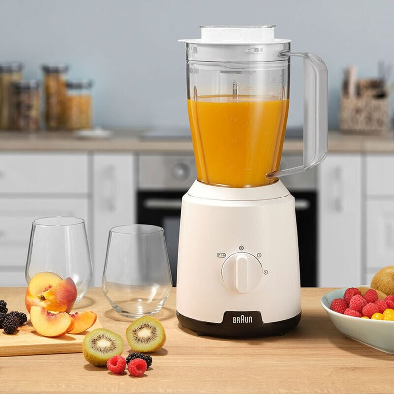 Afbeelding laden in galerijviewer, Braun PowerBlend 1 Jug blender JB 1000 White
