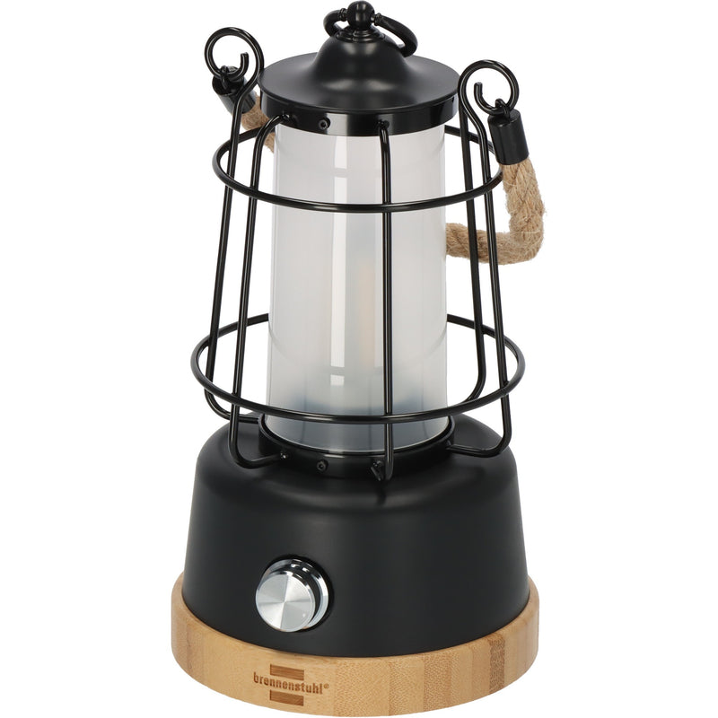 Afbeelding laden in galerijviewer, Brennenstuhl Oplaadbare campinglamp CAL 1 met henneptouw en bam
