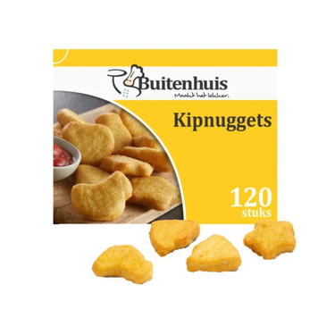 Buitenhuis kipnuggets (120x 20 gr)