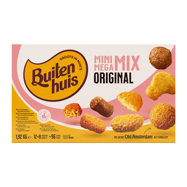 Buitenhuis mini megamix 8 soorten (96x 20 gram)