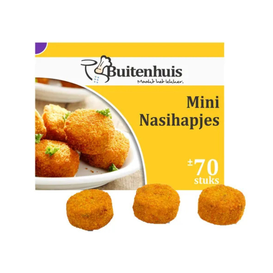 Buitenhuis mini nasihapjes (70x 30 gr)