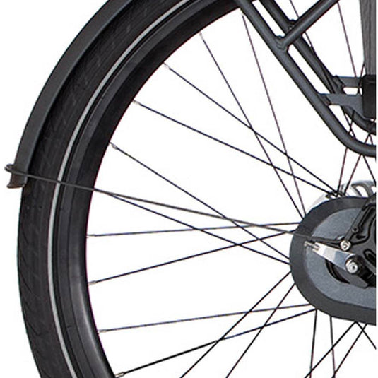 Cortina spatbordstang achter 28 e-octa slate grey matt