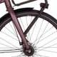 Cortina voorvork Common black red matt