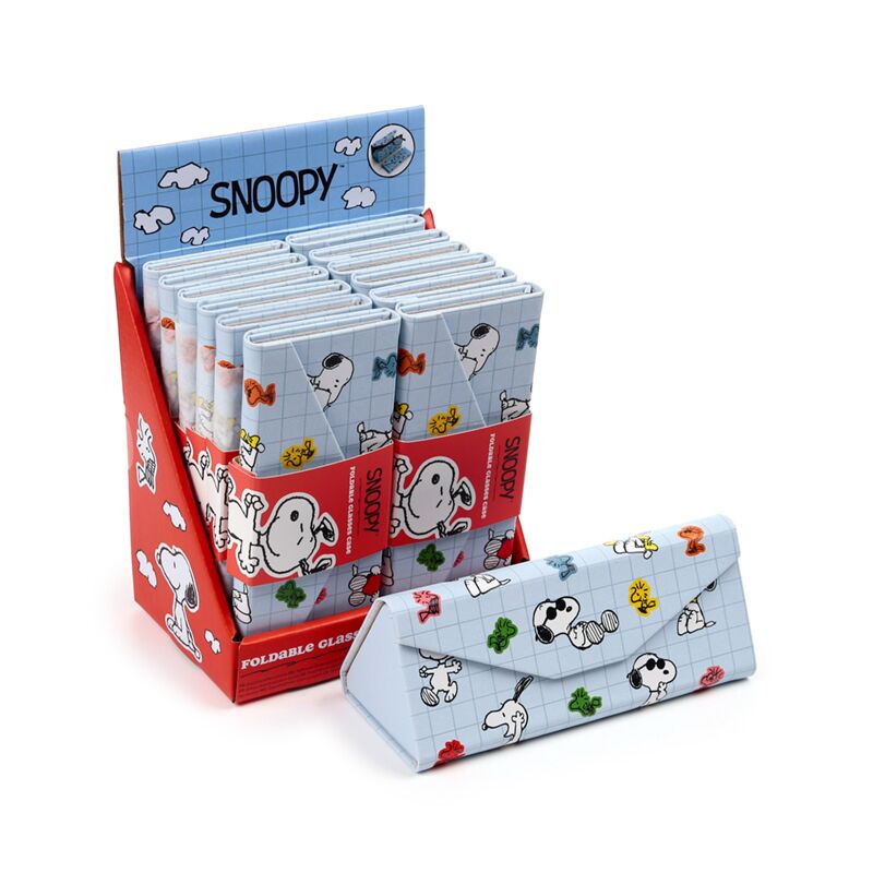 Afbeelding laden in galerijviewer, Union peanuts snoopy woodstock opvouwbare zonnebril houder

