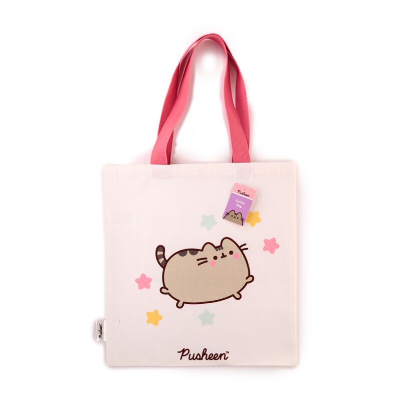Afbeelding laden in galerijviewer, Union pusheen de kat herbruikbare polykatoen tas
