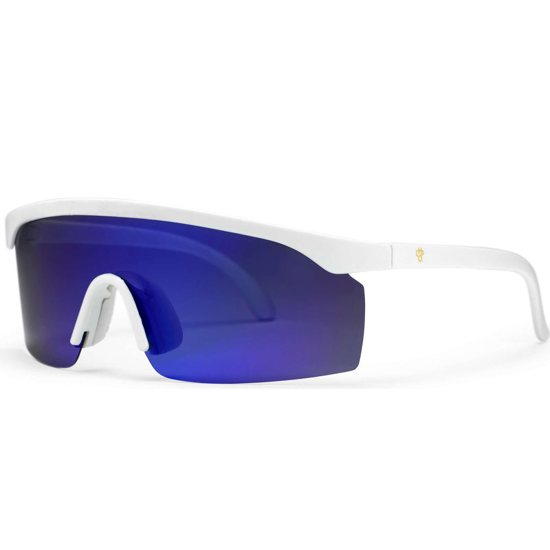 Afbeelding laden in galerijviewer, Chpo bril lelle white blue mirror
