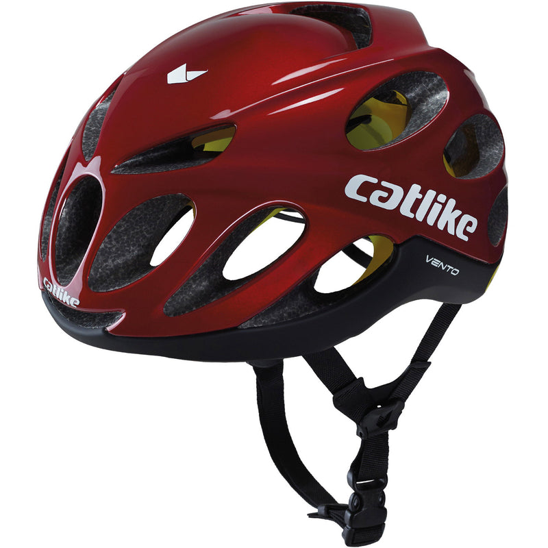 Afbeelding laden in galerijviewer, Catlike racehelm vento mips maat l 58-60cm red metallic
