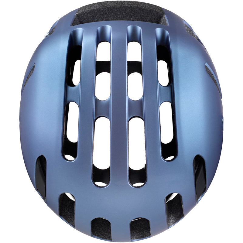 Afbeelding laden in galerijviewer, Catlike urban helm kompact'o ii maat m metallic mat blauw
