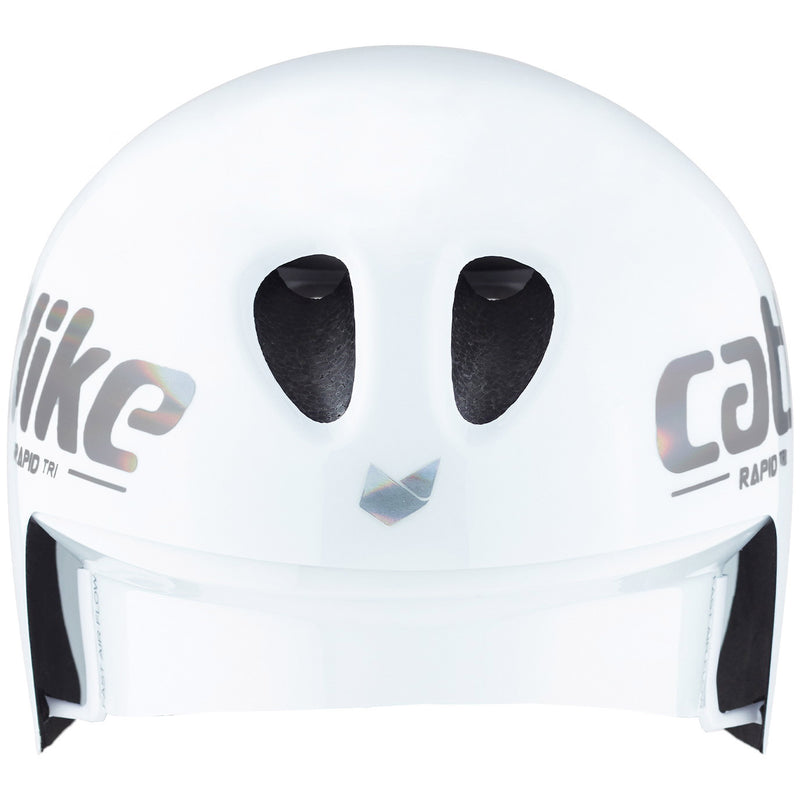 Afbeelding laden in galerijviewer, Buzaglo catlike time trial helm rapid tri maat l 58-60cm wit
