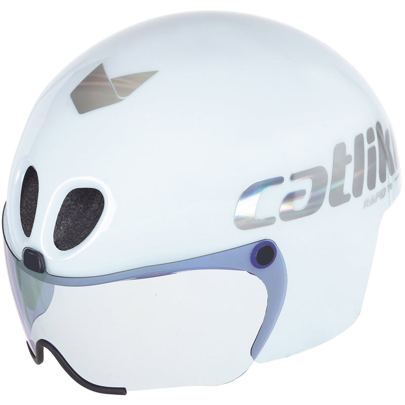 Afbeelding laden in galerijviewer, Buzaglo catlike time trial helm rapid tri maat m 55-57cm wit

