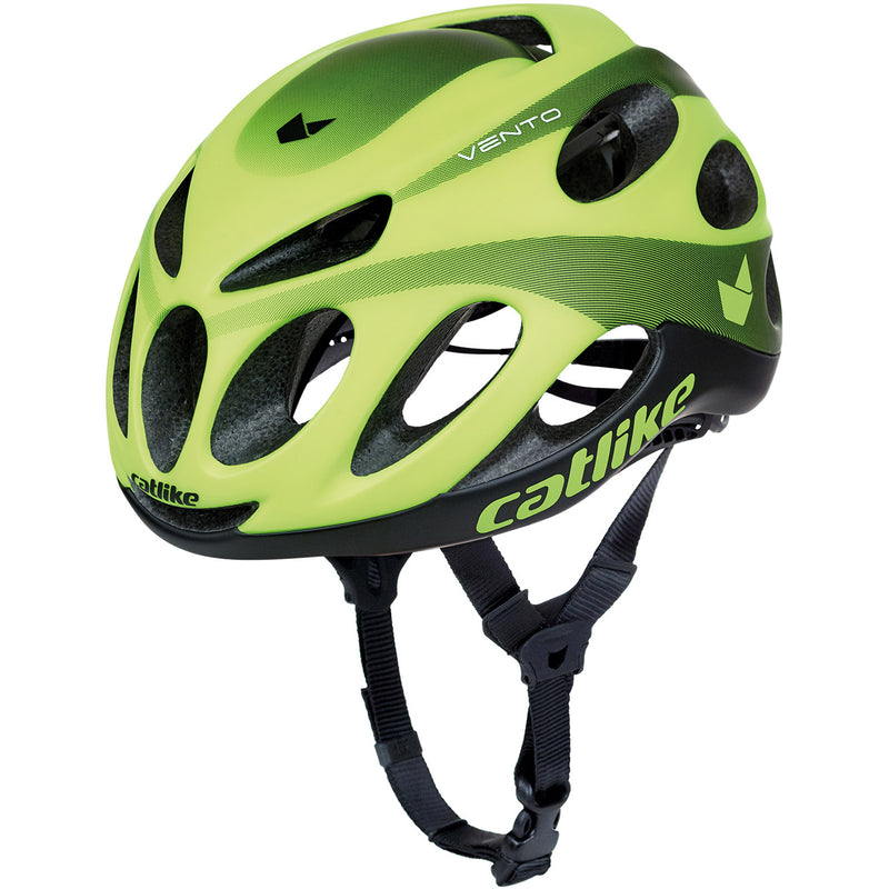 Afbeelding laden in galerijviewer, Catlike racehelm vento maat s 52-54cm fluo mat

