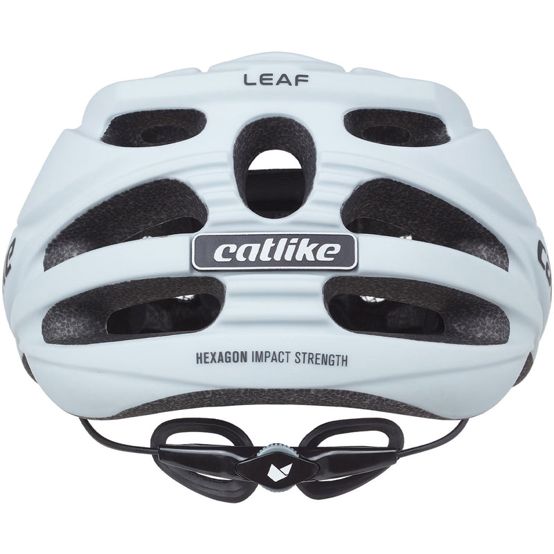 Afbeelding laden in galerijviewer, Buzaglo catlike mtb helm leaf maat m 55-57cm glacier grey

