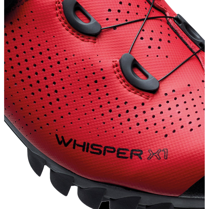 Afbeelding laden in galerijviewer, Catlike mtb schoenen whisper x1 mtb nylon maat 47 rood
