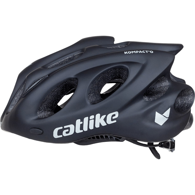 Afbeelding laden in galerijviewer, Catlike urban helm kompact'o maat m 55-58cm zwart mat
