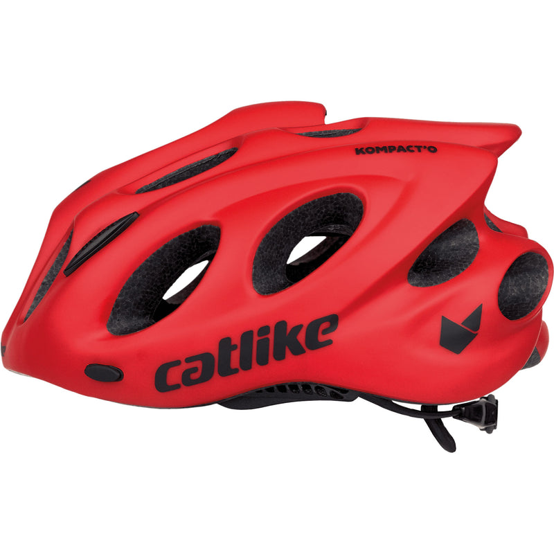 Afbeelding laden in galerijviewer, Catlike urban helm kompact'o maat s 51-54cm rood mat
