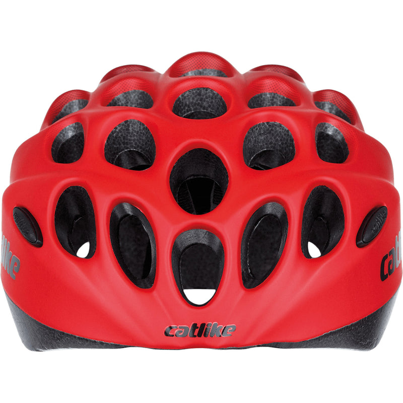 Afbeelding laden in galerijviewer, Catlike kinderhelm kitten maat m 55-58cm rood
