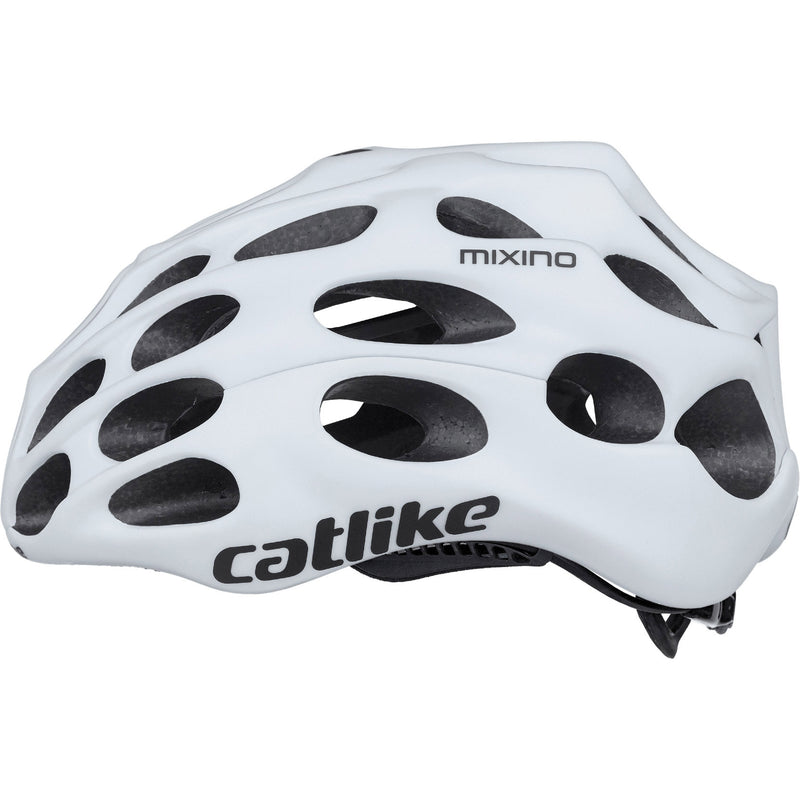 Afbeelding laden in galerijviewer, Buzaglo catlike racehelm mixino maat l 58-60cm wit
