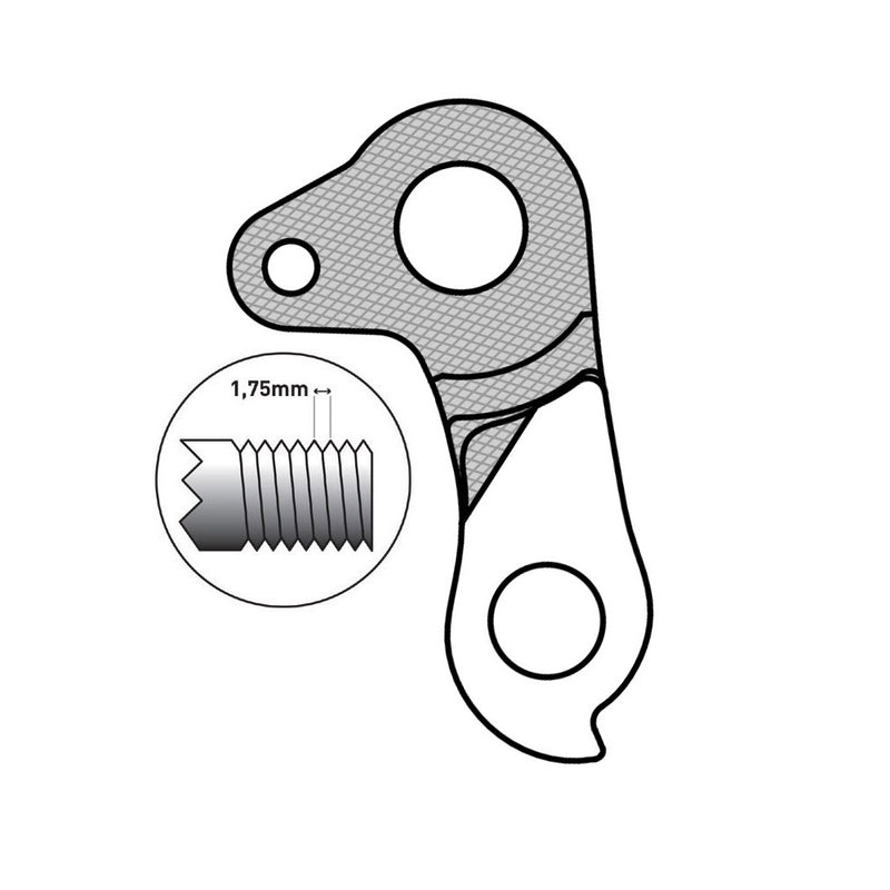 Afbeelding laden in galerijviewer, Union derailleurpad GH-251 Bulls
