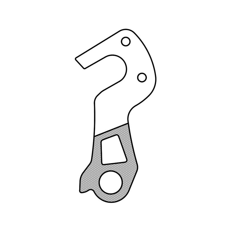 Afbeelding laden in galerijviewer, Union derailleurpad GH-257 Cube
