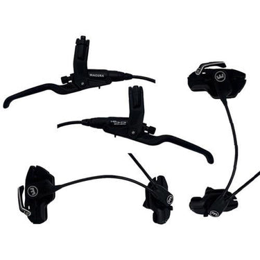 Magura bikes magura hydraulische remset hs22i 1100 2100mm zwart oem