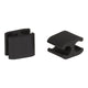 Elvedes kabelclips duo 5,0+5,0mm zwart (10st)
