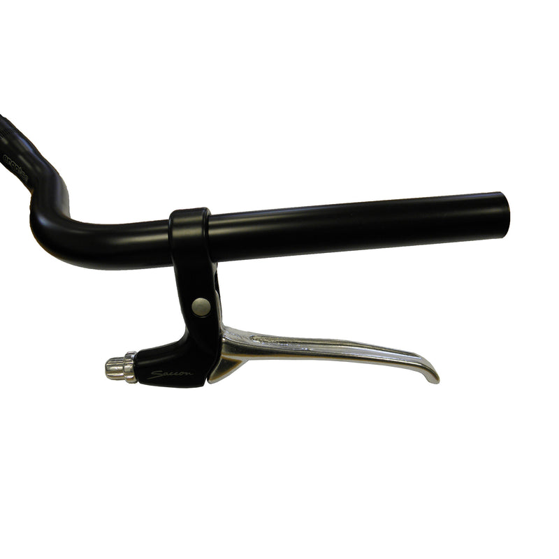 Afbeelding laden in galerijviewer, VWP Saccon Remgreepset voor Shimano Nexus 7V zwart zilver
