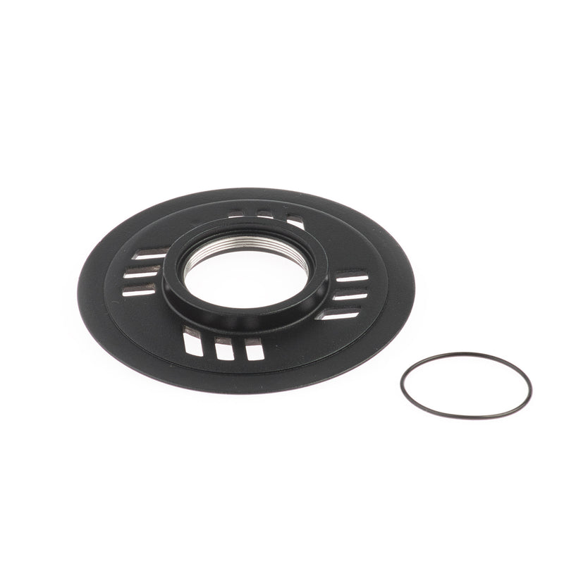 Afbeelding laden in galerijviewer, Buzaglo miranda lockring 20t. alu. bosch 2 zwart 3 mm. offset met chainguard

