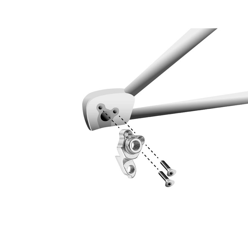 Afbeelding laden in galerijviewer, Union derailleurpad GH-088 met schroefset M5x0.8
