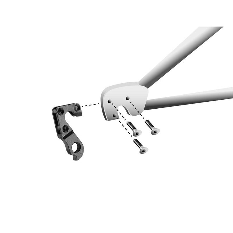Afbeelding laden in galerijviewer, Union derailleurpad GH-107 met schroefset M3x0.9
