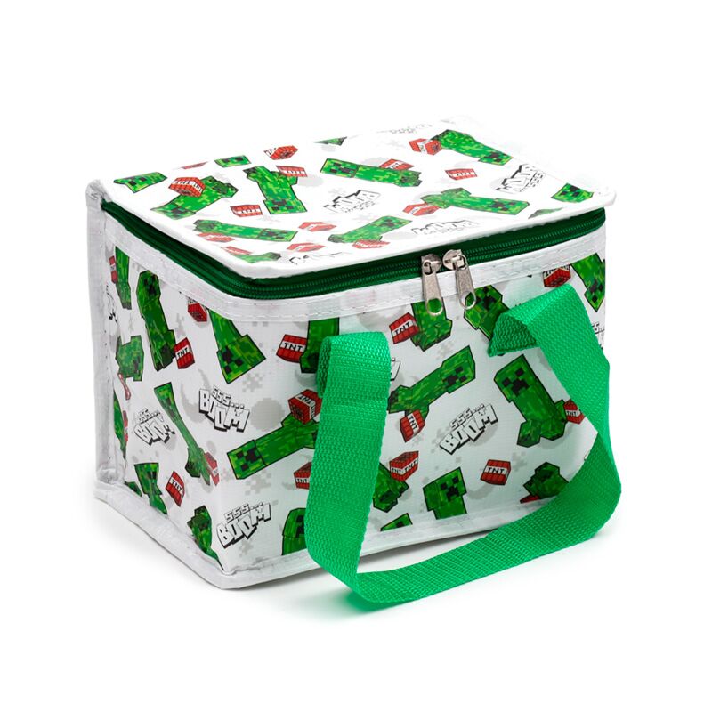 Afbeelding laden in galerijviewer, Union minecraft creeper tnt rpet duurzame koeltas lunchtas
