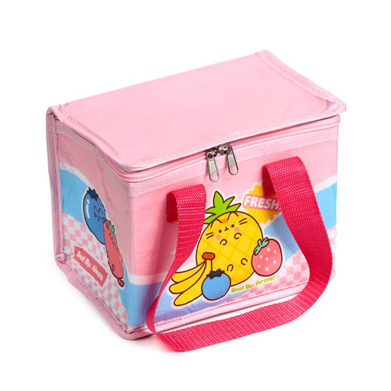 Afbeelding laden in galerijviewer, Union rpet duurzame koeltas lunchtas pusheen de kat fruit
