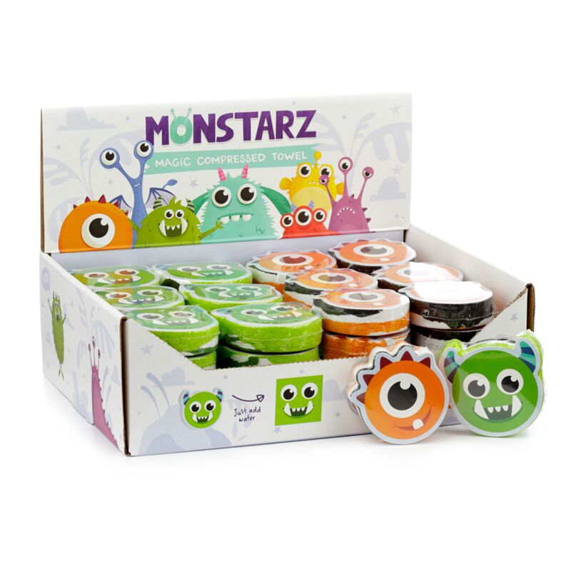 Afbeelding laden in galerijviewer, Monstarz monster compacte reishanddoek polyester
