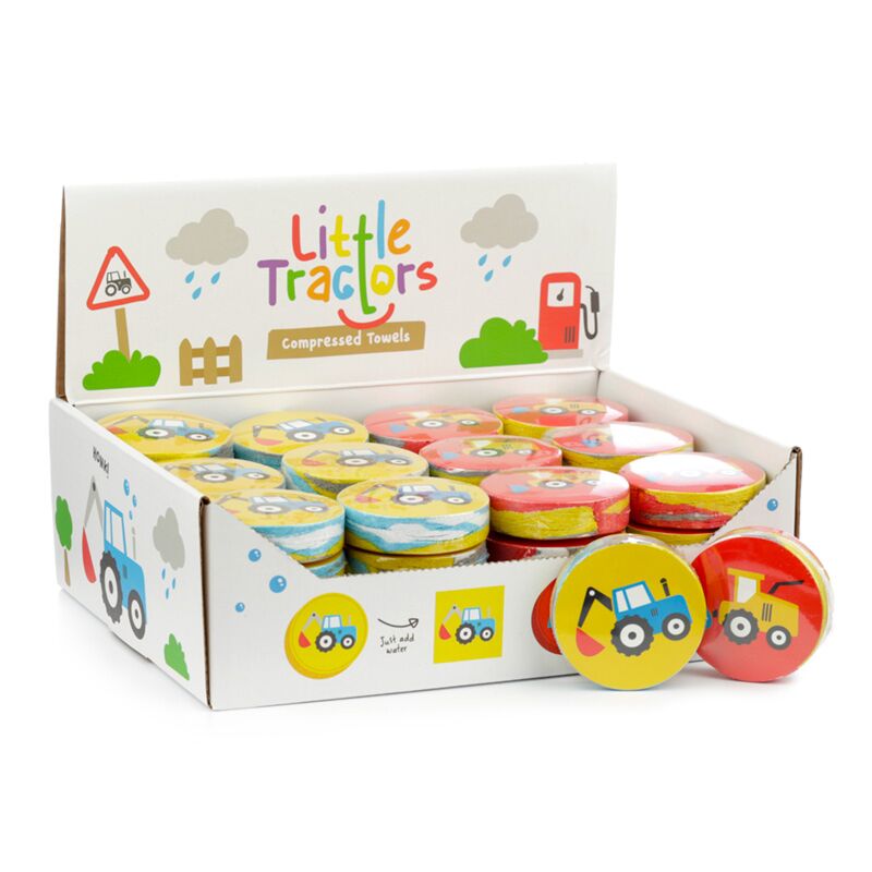 Afbeelding laden in galerijviewer, Little tractors compacte reishanddoek
