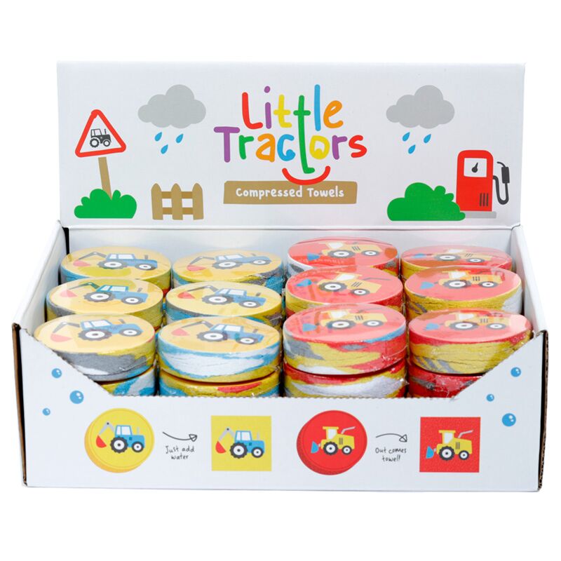 Afbeelding laden in galerijviewer, Little tractors compacte reishanddoek
