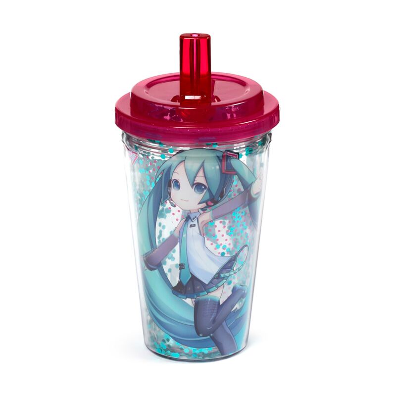 Afbeelding laden in galerijviewer, Union hatsune miku breukbestendige duurzame dubbelwandige beker
