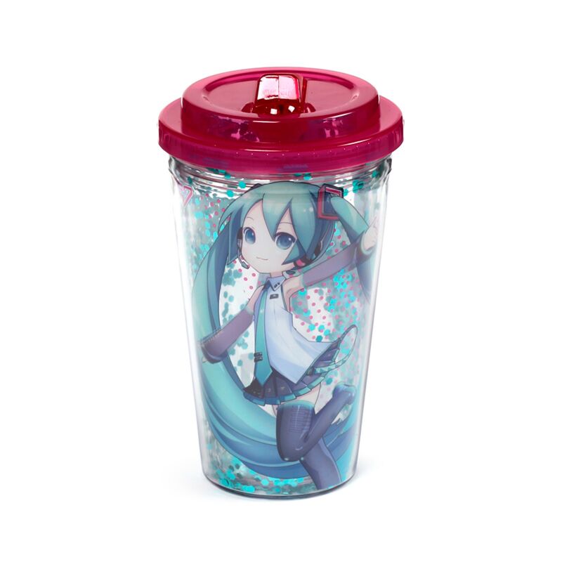Afbeelding laden in galerijviewer, Union hatsune miku breukbestendige duurzame dubbelwandige beker
