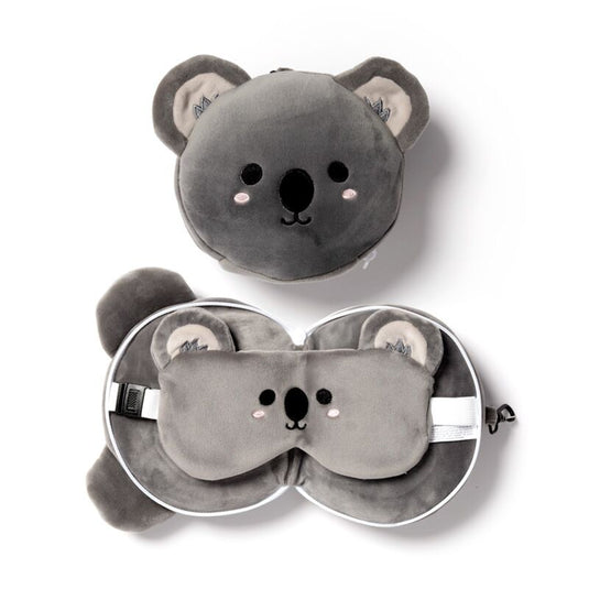Ty pluche adoramals koala rond reiskussen slaapmasker