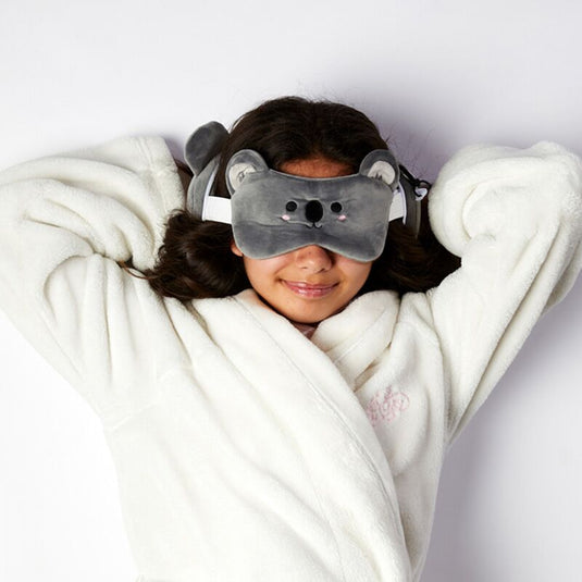 Ty pluche adoramals koala rond reiskussen slaapmasker