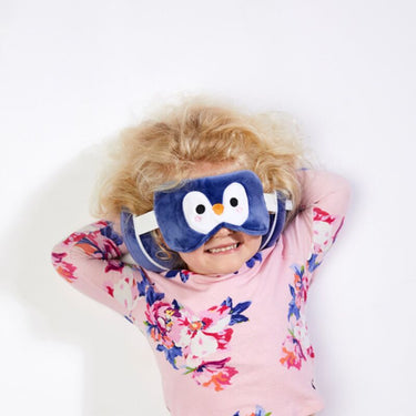 Ty relaxeazzz pluche pinguïn rond reiskussen slaapmasker