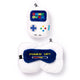 Ty relaxeazzz game over rond reiskussen slaapmasker
