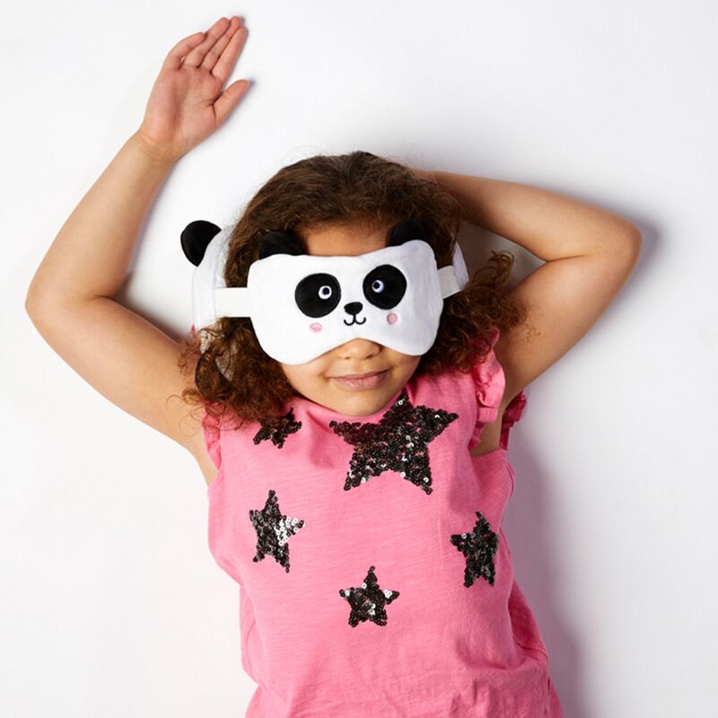 Afbeelding laden in galerijviewer, Ty relaxeazzz panda rond reiskussen slaapmasker
