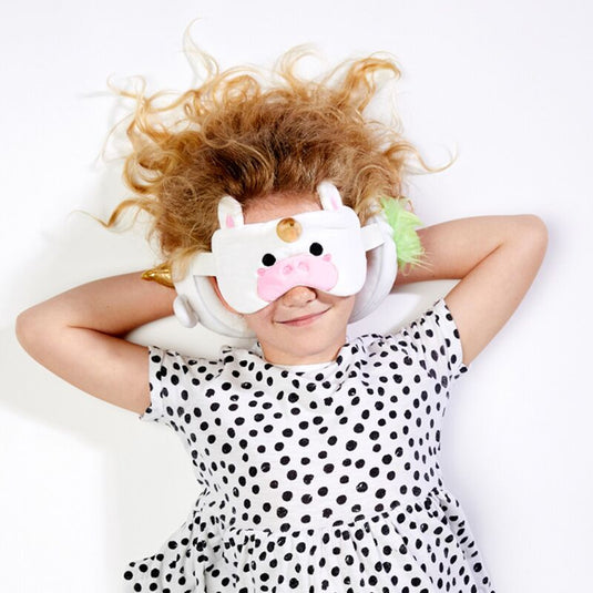 Ty relaxeazzz eenhoorn rond reiskussen slaapmasker