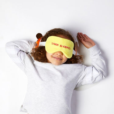 Ty relaxeazzz pluche tijger rond reiskussen slaapmasker
