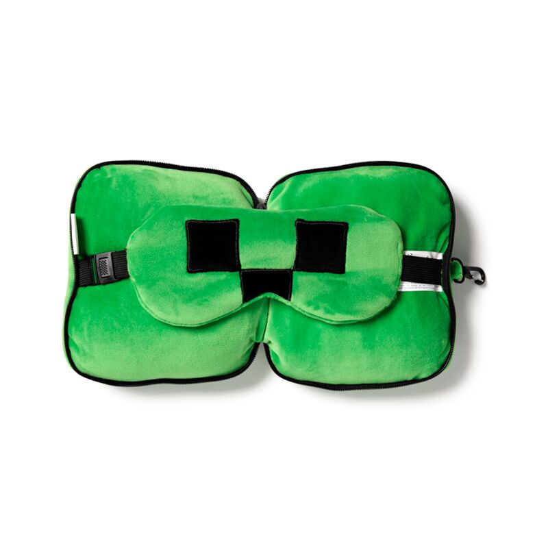 Afbeelding laden in galerijviewer, Union relaxeazzz minecraft creeper rond reiskussen slaapmasker
