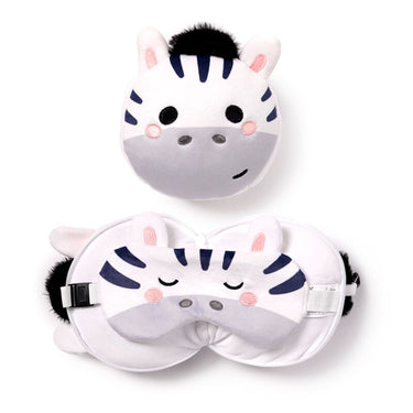 Ty relaxeazzz adoramals bali de zebra rond reiskussen slaapmasker