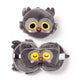 Ty relaxeazzz adoramals winston de uil rond reiskussen slaapmasker