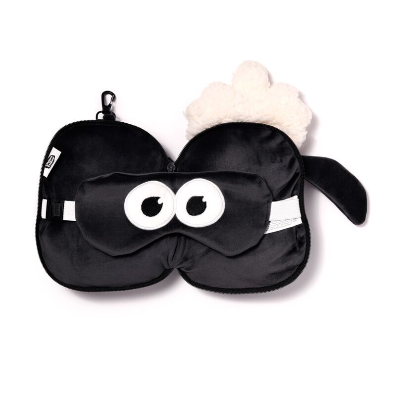 Afbeelding laden in galerijviewer, Ty relaxeazzz shaun het schaap rond reiskussen slaapmasker
